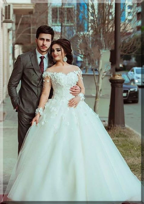 engagement dress for bride and groom
