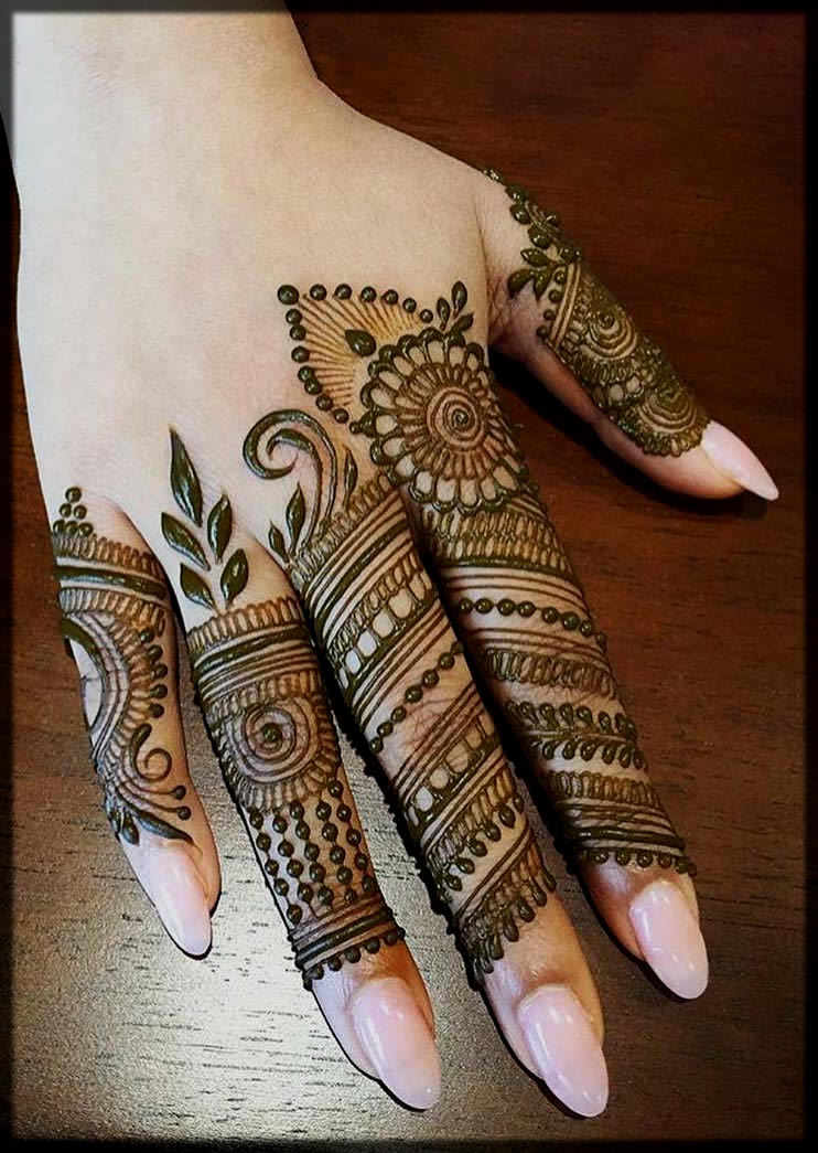 New And Beautiful Mehndi Designs For Girls Finger Henna Designs My Xxx Hot Girl