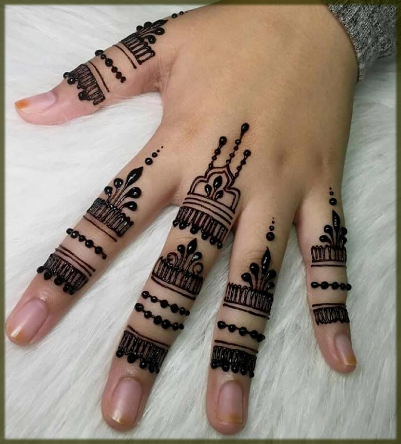 26 Stunning Finger Mehndi Designs Trending In 21