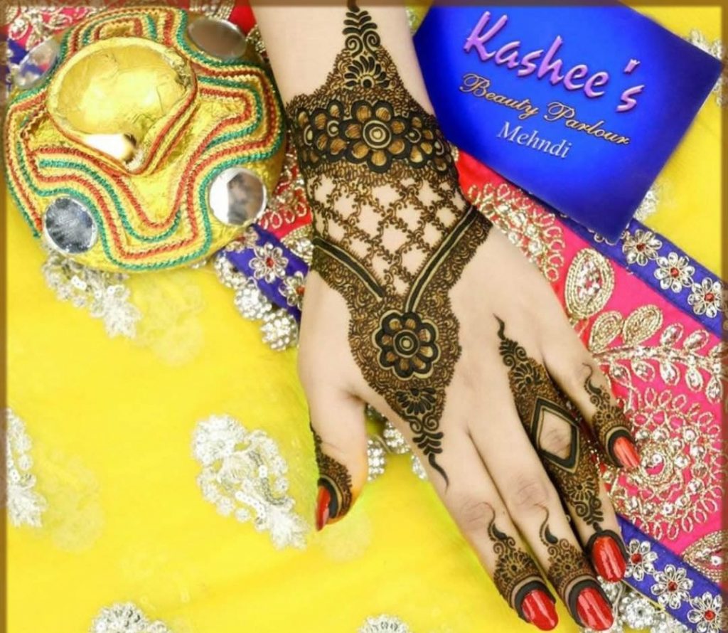 Short Mehndi Design Kashee S Mehndi Designs Mehndi Designs Front Hand ...