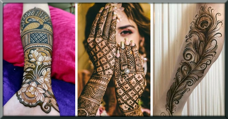 250 Traditional and Modern Mehndi Designs For Brides and Bridesmaids