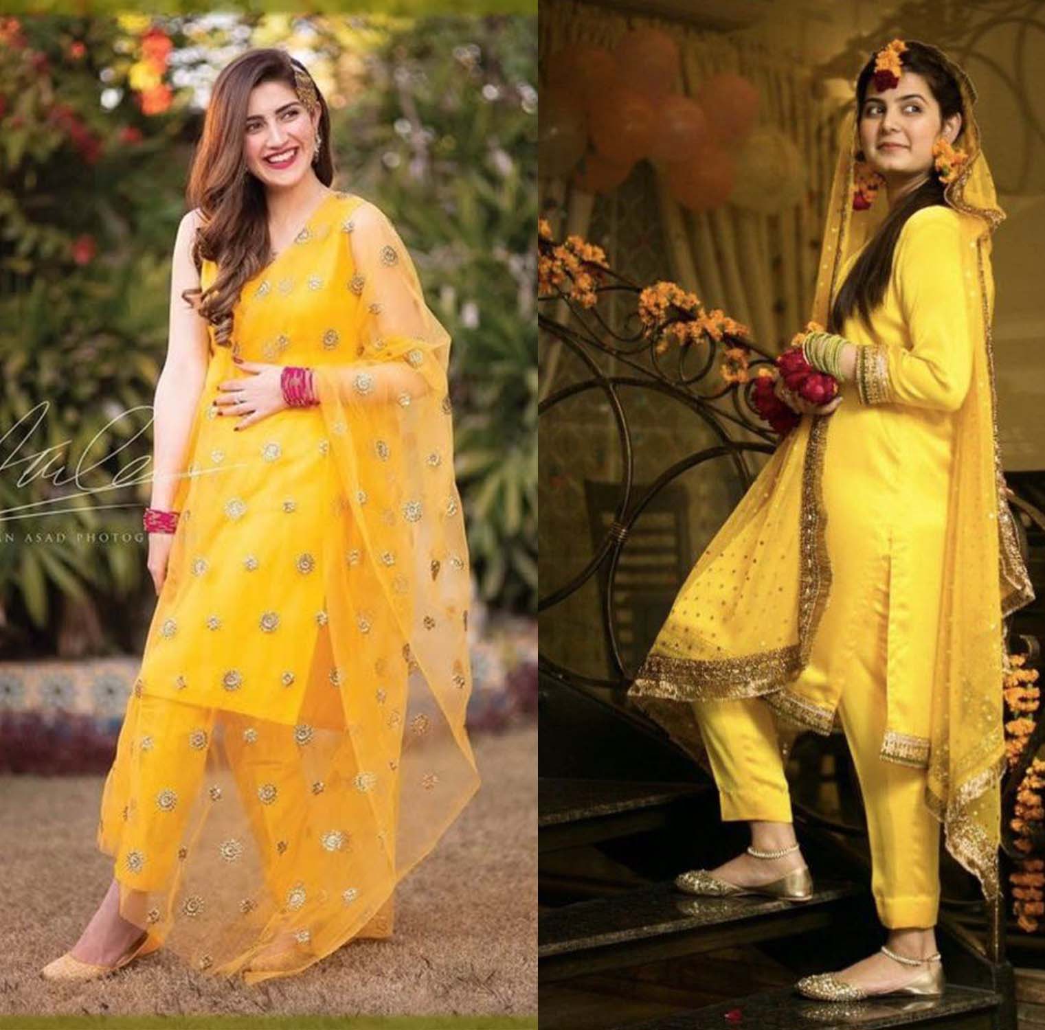 Bridal Mehndi Dresses 2021 Latest Trends In Pakistan