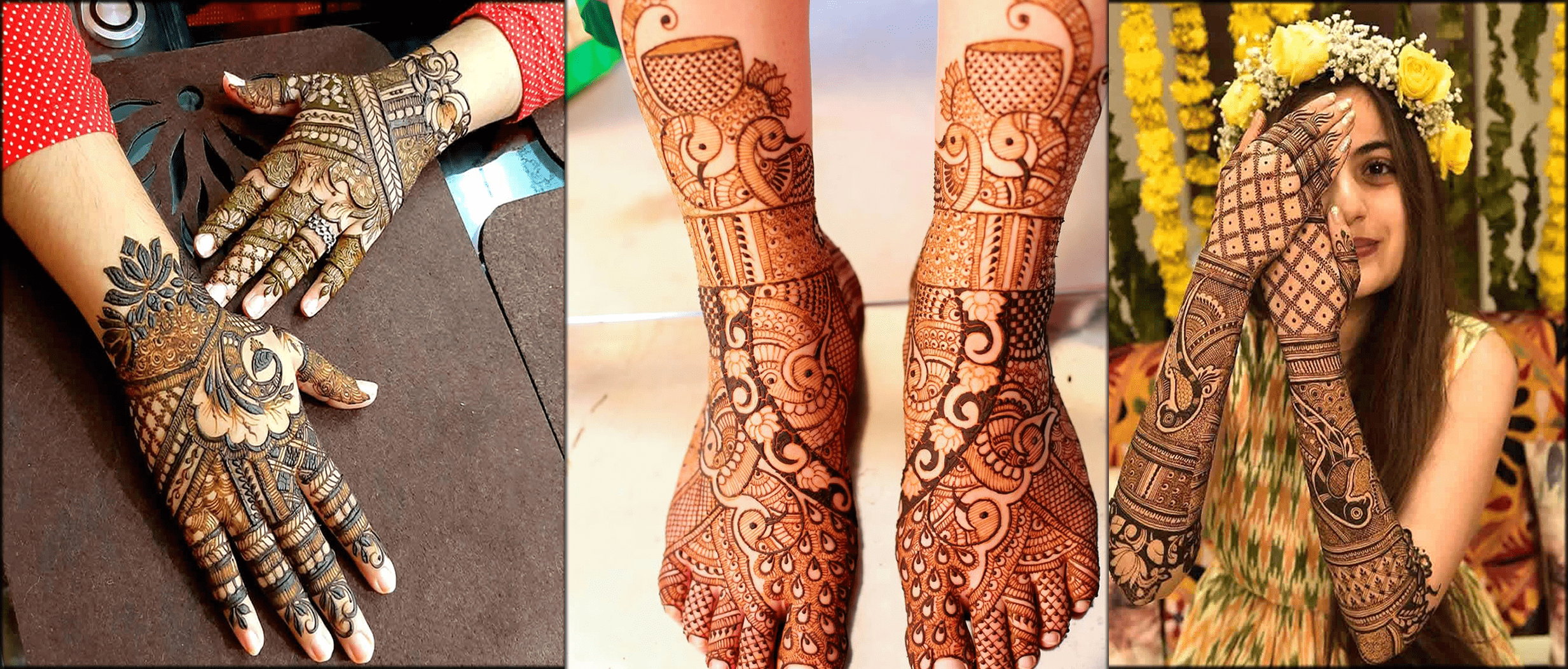 Peacock Mehndi Designs 22 For Hands And Feet With Pictures