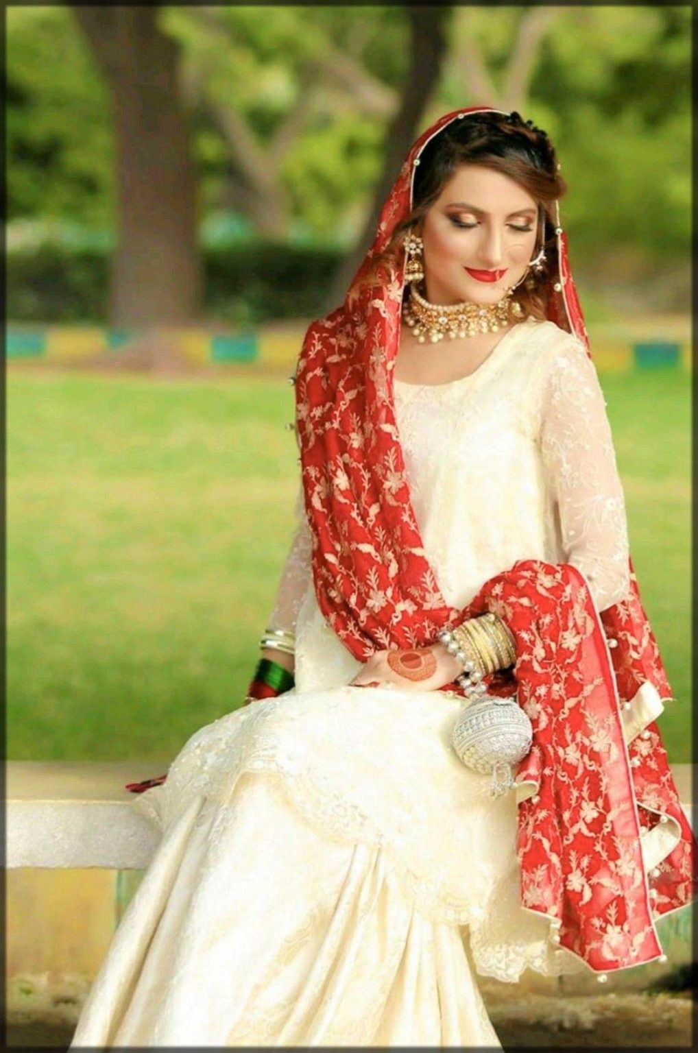 simple nikkah dresses for bride