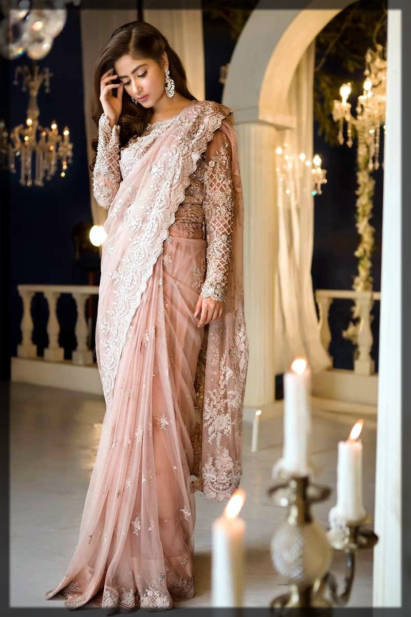 Beautiful Desinger Saree Indian Pakistani Sari Munimoro Gob Pe