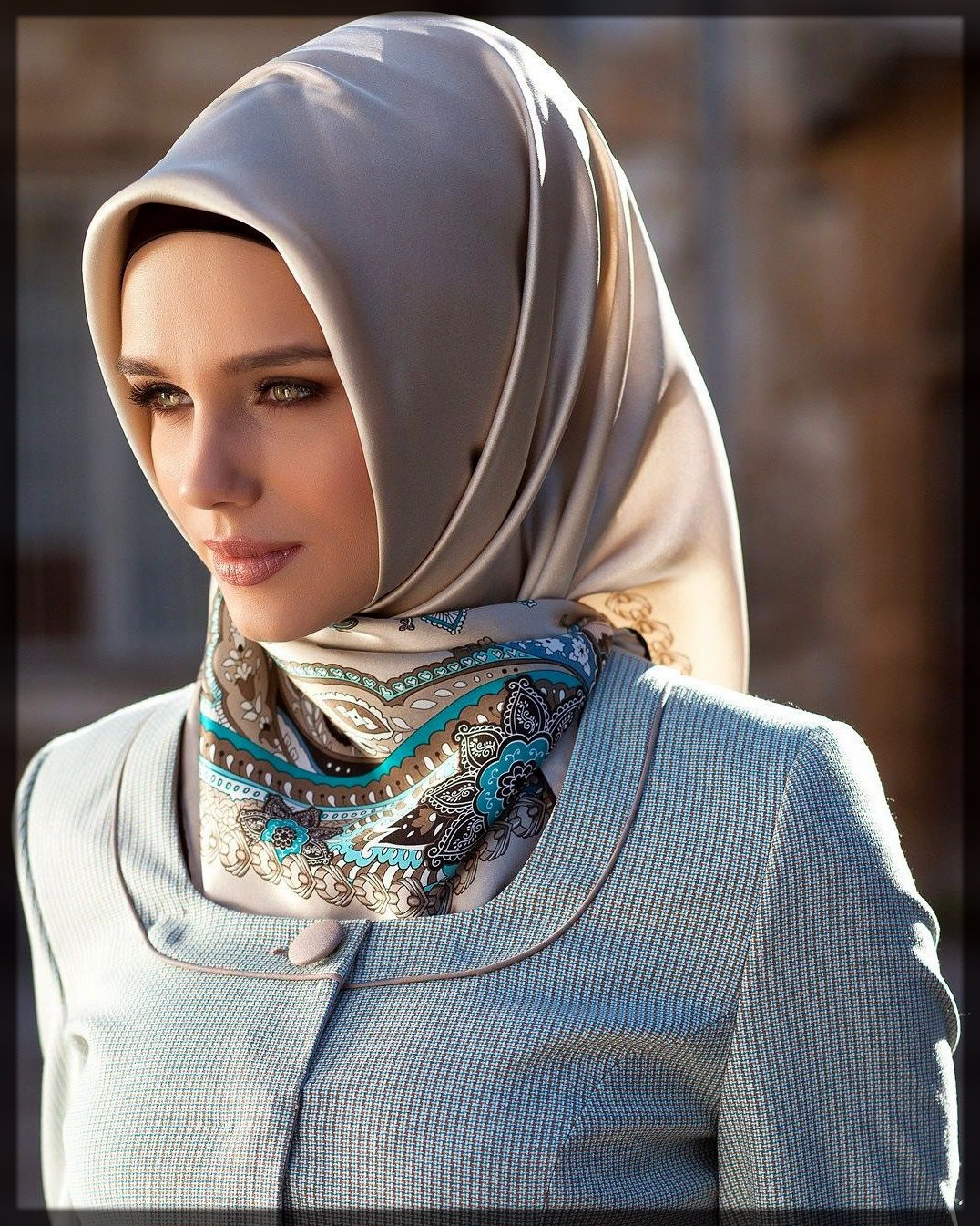 How To Tie One Side Hijab Style Hijab Style