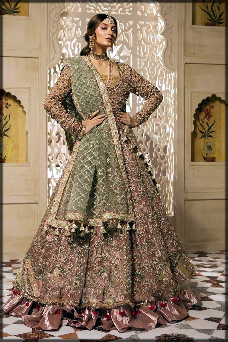 Buy Latest Pakistani New Frock Design for Wedding Party Online  Nameera by  Farooq