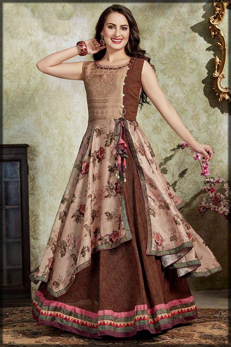Discover more than 79 long frocks design in pakistan - POPPY