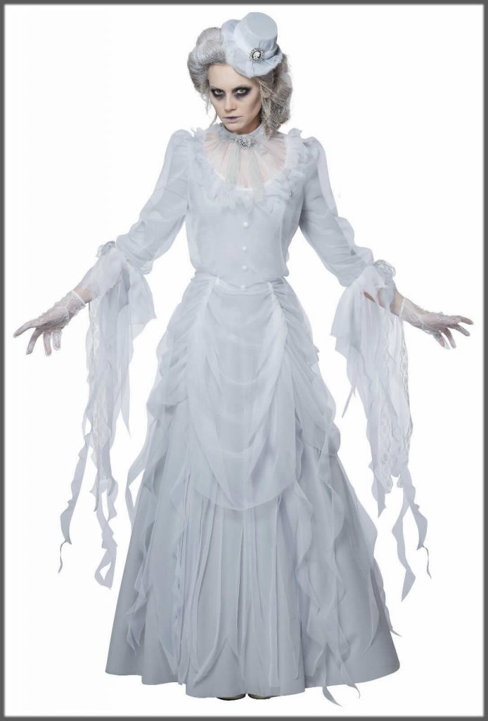 Best Halloween Costume Ideas For 2023 That Are Totally Unique   Victorion Ghost Halloween Idea 694x1024 